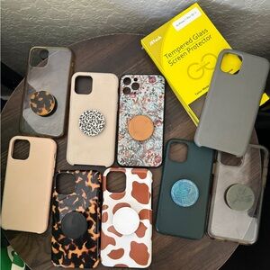 iPhone 11 privacy screen protectors and 9 iPhone cases for iPhone 11 Pro